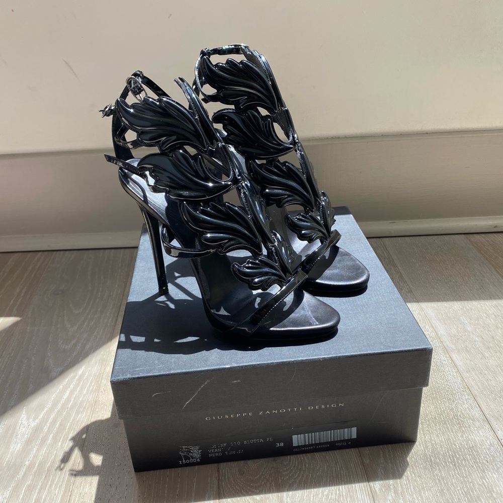 Giuseppe Zanotti Coline Wings Leather